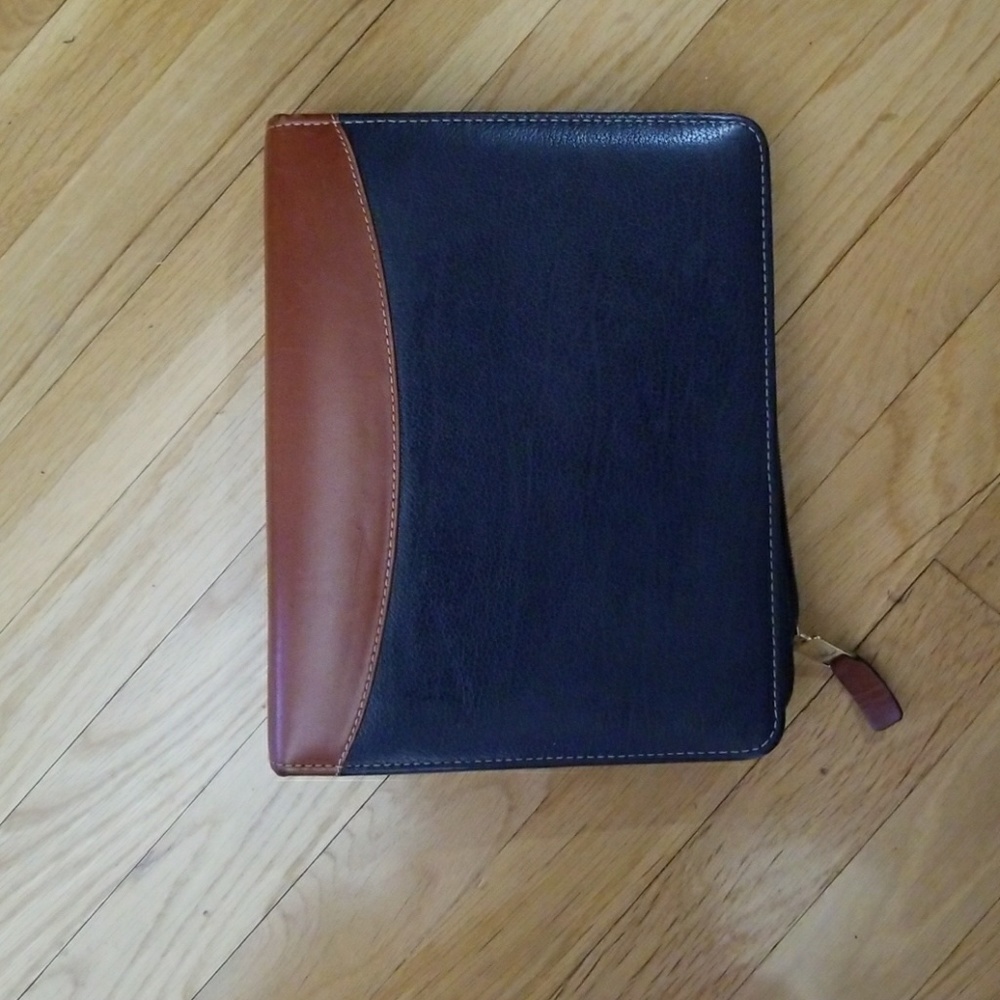 Beautiful Vintage Leather Franklin Planner